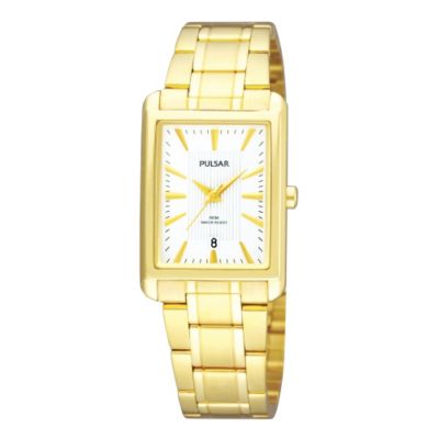 Pulsar Ladies' Gold-Plated Bracelet Watch - Product number 9190015
