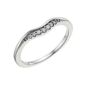 Palladium 950 Diamond Set Wedding Band