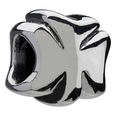 Chamilia a- sterling silver Shamrock bead