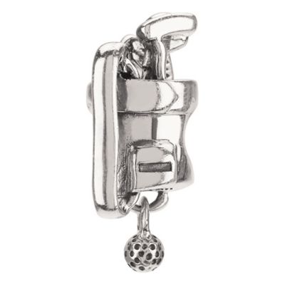 Chamilia Sterling Silver Golf Bag Bead