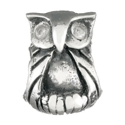 Chamilia - sterling silver Owl bead