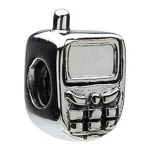 Chamilia - sterling silver Cell Phone bead