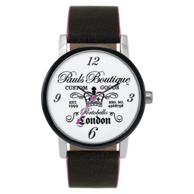 Paul's Boutique Mia Black Strap Watch - Product number 9204946