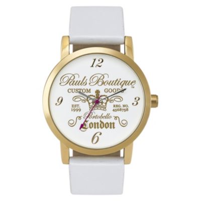 Paul's Boutique Mia White Strap Watch - Product number 9204954
