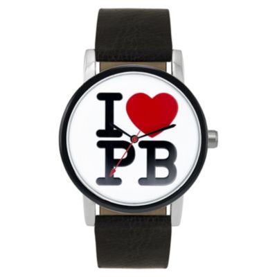 Paul's Boutique Mia Black Strap Logo Watch - Product number 9205136