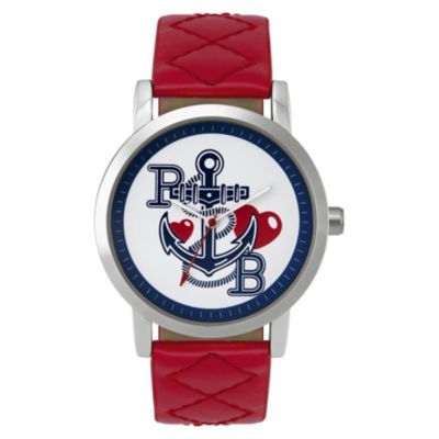 Paul's Boutique Mia Red Strap Watch - Product number 9205195