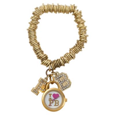 Paul's Boutique Roxy Gold-Plated Charm Watch - Product number 9205209