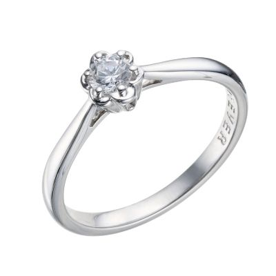 - 9ct White Gold 0.20 Carat