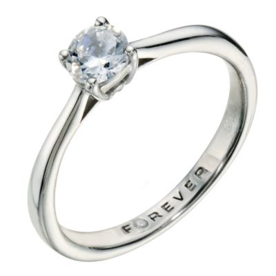 The Forever Diamond Palladium 950 0.50 Carat Diamond RingThe Forever Diamond Palladium 950 0.50 Cara