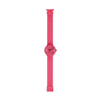 Hip Hop Unisex Pink Strap Watch - Product number 9229175