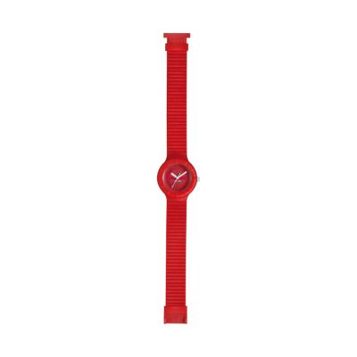 Hip Hop Unisex Red Strap Watch - Product number 9229183