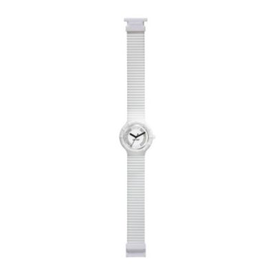 Hip Hop Medium Crystals White Strap Watch - Product number 9229353