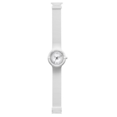 Hip Hop Large White Strap Watch - Product number 9229418