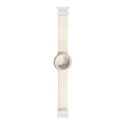 Hip Hop Small White Silicone Strap - Product number 9229477