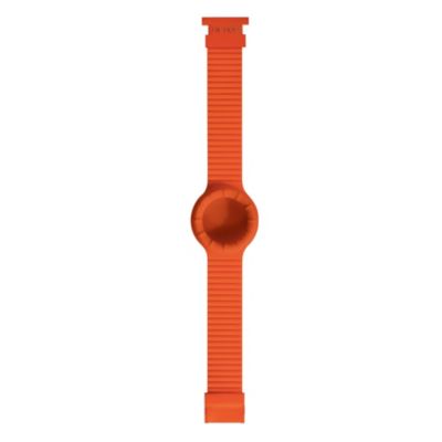 Hip Hop Small Orange Silicone Strap - Product number 9229485