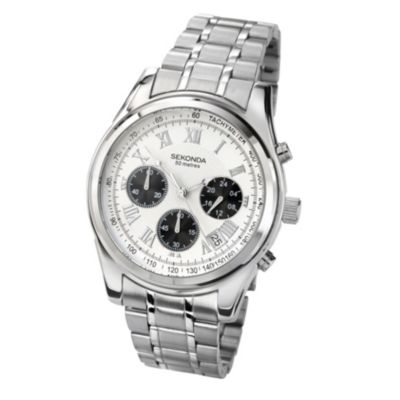 Sekonda Men's Stainless Steel Chronograph Watch - Product number 9230238