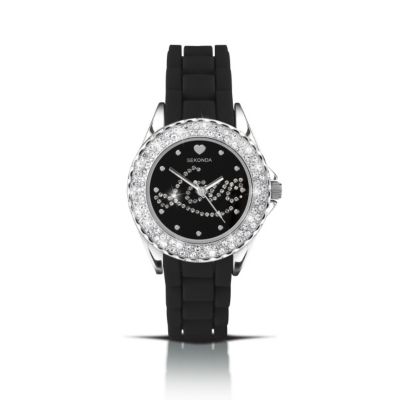 Sekonda Party Time Black Stone Set Love Watch - Product number 9230343