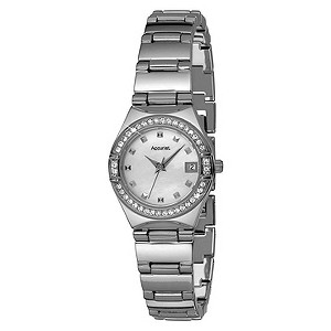 Accurist Ladies' Stainless Steel Stone Set Bracelet WatchAccurist Ladies' Stainless Steel Stone Set