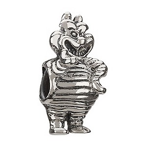 - sterling silver Cheshire Cat Bead