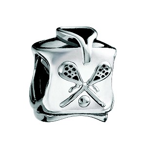 Chamilia - sterling silver Lacrosse Jersey bead