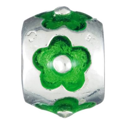 Chamilia silver multi enamel flower bead - Product number 9233164