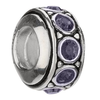 Chamilia sterling silver June birthstone wheel