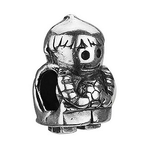 Chamilia - sterling silver Boy bead