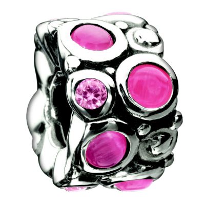 Chamilia Cabochon pink bead - Product number 9233636
