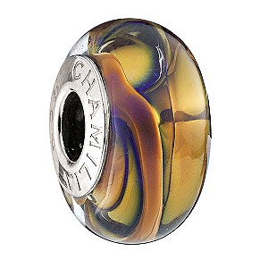 - sterling silver 24ct gold Royal bead