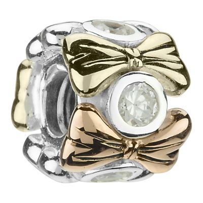 Chamilia - silver & 14ct yellow gold Formal Affair bead - Product number 9233776