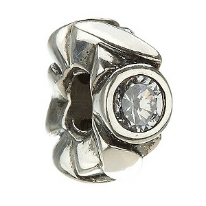 Chamilia sterling silver hugs and kisses bead