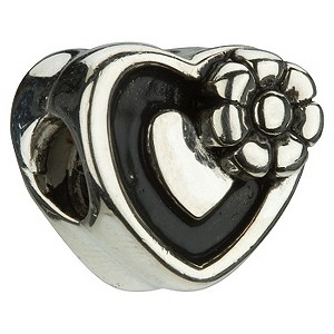sterling silver heart shape box of