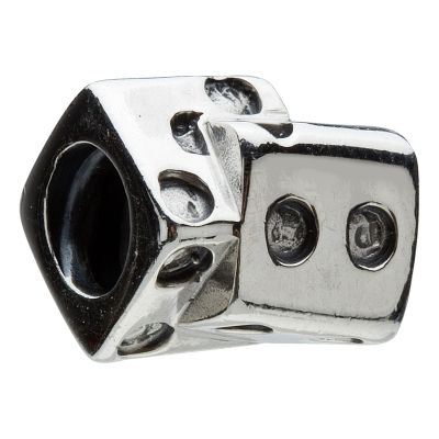 Chamilia -sterling silver Dice bead