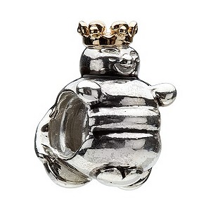 Chamilia - silver & 14ct yellow gold Queen Bee Charm bead