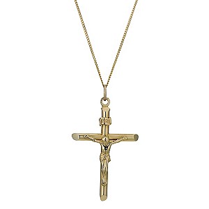 9ct Yellow Rolled Gold Crucifix9ct Yellow Rolled Gold Crucifix