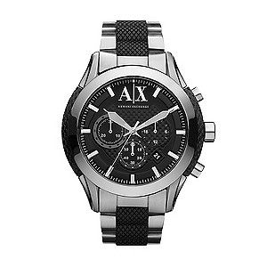 Armani Exchange Grey Strap Watch
