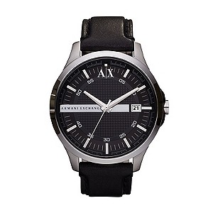 Armani Exchange Black Strap Watch
