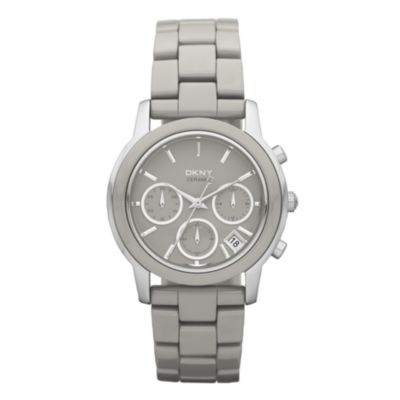 DKNY Ladies' Grey Ceramic Bracelet Watch