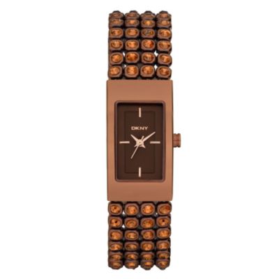 DKNY Ladies' Brown Mesh Bracelet Watch - Product number 9244948