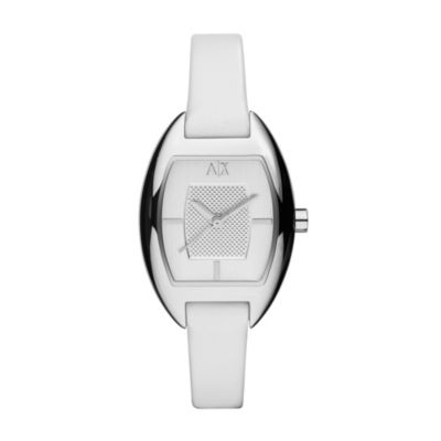 Armani Exchange Ladies' White Strap Watch - Product number 9245170