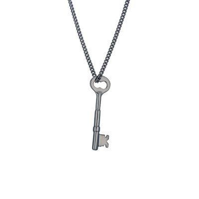 Simon Carter men's gunmetal key necklace - Product number 9245480