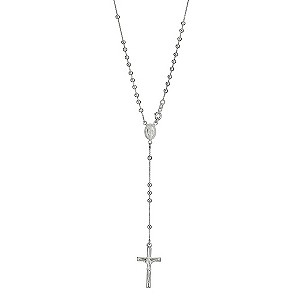 Silver Rosary Beads
