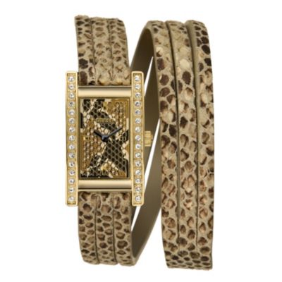 Guess Ladies' Python Strap Watch