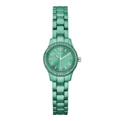 Guess Ladies' Green Bracelet Watch - Product number 9246495