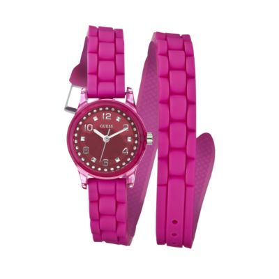 Guess Ladies' Pink Bracelet Watch - Product number 9246525