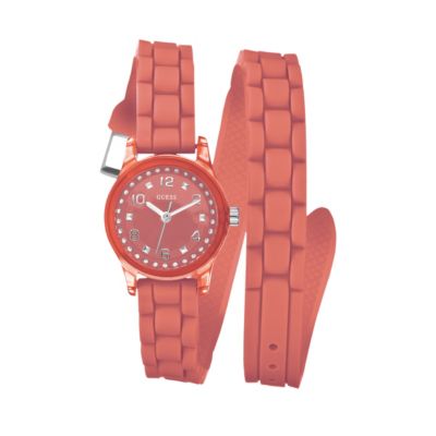 Guess Orange Strap Watch - Product number 9246541