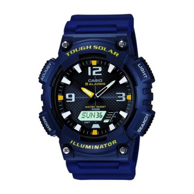 Casio Solar Navy Blue Strap Watch - Product number 9249052