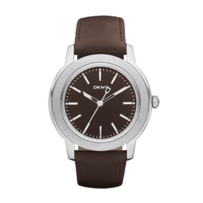DKNY Men's Brown Strap Watch - Product number 9274308