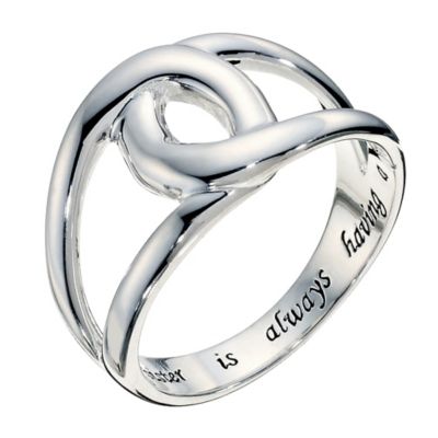 Silver Loop Ring Size L - Product number 9279857