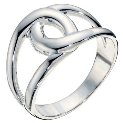 Silver Loop Ring Size P - Product number 9279873